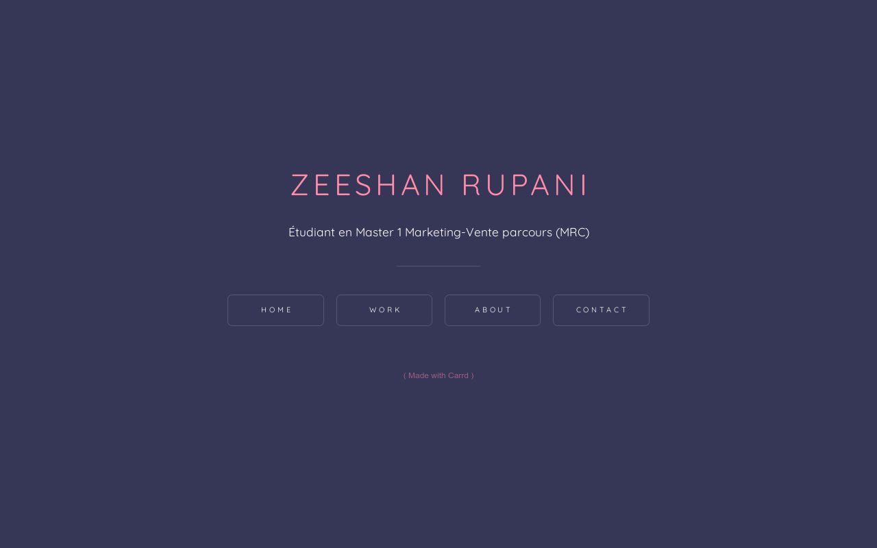 Carrd profile picture for @zeeshan
